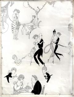 Anne Harriet Fish Art Deco Vanity Fair Magazine Illustration Lesbians in 1920 - 4470383