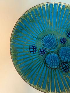 Annemarie Davidson Annemarie Davidson Ghostline Enamel Plate California 1960s - 4415536