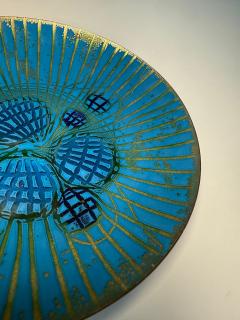 Annemarie Davidson Annemarie Davidson Ghostline Enamel Plate California 1960s - 4415537