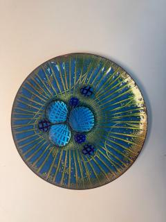 Annemarie Davidson Annemarie Davidson Ghostline Enamel Plate California 1960s - 4415555