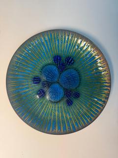 Annemarie Davidson Annemarie Davidson Ghostline Enamel Plate California 1960s - 4415560