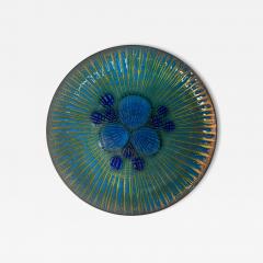 Annemarie Davidson Annemarie Davidson Ghostline Enamel Plate California 1960s - 4419345