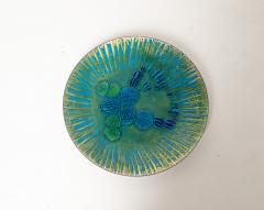 Annemarie Davidson Extra Large Annemarie Davidson Ghostline Enamel Plate California 1960s - 4390410