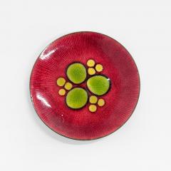Annemarie Davidson Small Red Annamarie Davidson Plate - 4386674