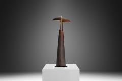 Annette van Gessel Solid Cast Brass Ara Table Lamp by Mies van Gessel The Netherlands 1990s - 4098268