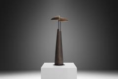 Annette van Gessel Solid Cast Brass Ara Table Lamp by Mies van Gessel The Netherlands 1990s - 4098269