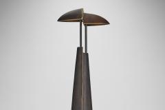 Annette van Gessel Solid Cast Brass Ara Table Lamp by Mies van Gessel The Netherlands 1990s - 4098272