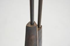 Annette van Gessel Solid Cast Brass Ara Table Lamp by Mies van Gessel The Netherlands 1990s - 4098273