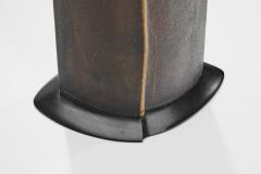 Annette van Gessel Solid Cast Brass Ara Table Lamp by Mies van Gessel The Netherlands 1990s - 4098277
