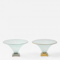 Annieglass Studio Art Glass Footed Bowls - 2678341