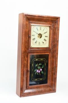 Ansonian Burled Walnut Case Wall Clock  - 944440