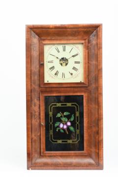 Ansonian Burled Walnut Case Wall Clock  - 944441