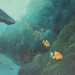 Anthony Casay Anthony Casay Signed Marine Life Painting 1989 - 2797113