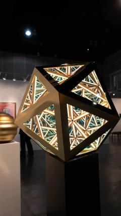 Anthony James 24 PORTAL ICOSAHEDRON GOLD 2023 - 3675097