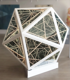 Anthony James 60 PORTAL ICOSAHEDRON SOLAR WHITE  - 3675048