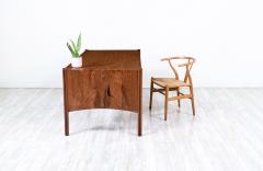 Anthony Kahn California Studio Sculpted Walnut Executive Desk by Anthony Khan - 3314987