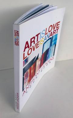 Anthony Liggins Abstract Acrylic Painting and Signed Book Who Loves You Baby  - 4564376