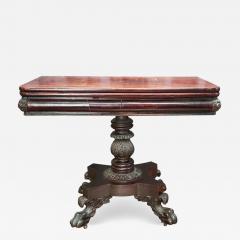 Anthony Quervelle A Classical Carved Mahogany Games Table Attributed To Anthony Quervelle - 1757628