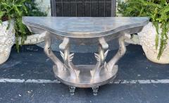 Anthony R J Powell Art Deco Style Anthony R J Powell Silver Giltwood Console - 2346371