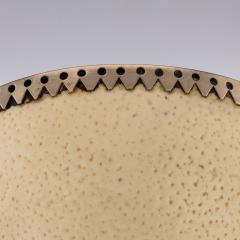 Anthony Redmile Anthony Redmile Ostrich Egg Box Mounted On Silver Plated Cup London c 1970 - 2914633