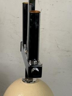 Anthony Redmile MODERNIST CHROME OSTRICH EGG LAMP - 4403931