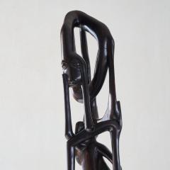 Anthropomorphic Modernist Makonde Sculpture 1950s - 4608762