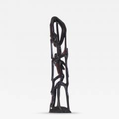 Anthropomorphic Modernist Makonde Sculpture 1950s - 4610140