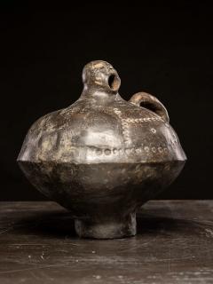Anthropomorphic ceramic vessel Luba People DRC  - 4266541