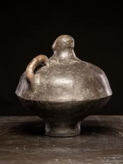 Anthropomorphic ceramic vessel Luba People DRC  - 4266544