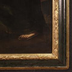 Antique 17th century Italian painting Christ and the Samaritan woman - 4238596