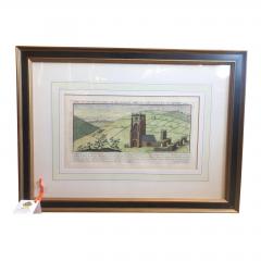 Antique 18 C Hand Colored Engraving French Mat Framed Derby - 1807833
