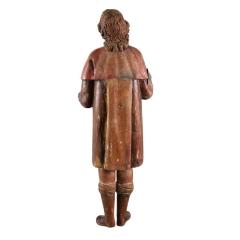 Antique 18th C Carved Spanish Colonial 22 Santos Figure - 4530611