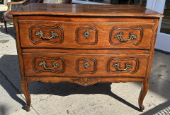 Antique 18th C French Country Commode Chest of Drawers - 3897173