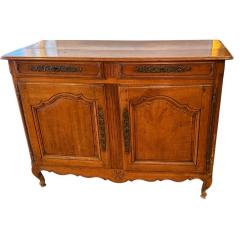 Antique 18th C French Country Fruitwood Buffet - 4464707