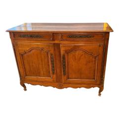 Antique 18th C French Country Fruitwood Buffet - 4464744