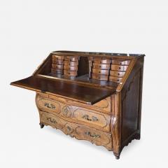 Antique 18th C French Country Fruitwood Secretary Desk - 4614236