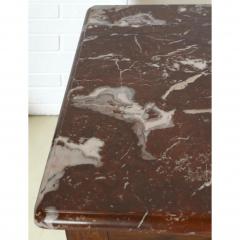 Antique 18th C French Country Marble Top Table - 4698569