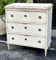 Antique 18th C Gustavian Swedish Empire Commode Chest of Drawers - 2928339