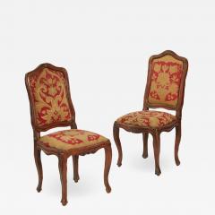 Antique 18th C Italian Rococo Side Chairs - 2495948