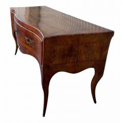 Antique 18th C Lombardy Italian Inlaid Low Chest or Sideboard - 4594066