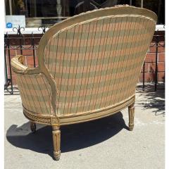 Antique 18th C Louis XV Wide Giltwood Bergere Arm Chair - 4264802