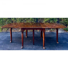 Antique 18th C Queen Anne Drop Leaf Gate Leg Dining Table - 2910020