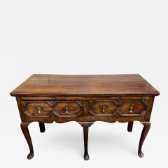 Antique 18th C Queen Anne Style Sideboard Console Table - 2678765