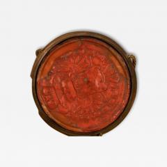 Antique 18th C Royal Seal of Maria Theresa Letter of Appointment - 4393017