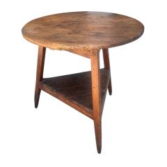 Antique 18th C Rustic Welsh Cricket Table - 4247358