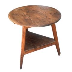 Antique 18th C Rustic Welsh Cricket Table - 4247359