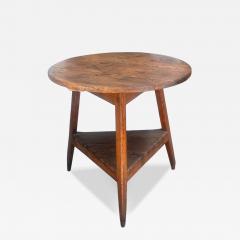 Antique 18th C Rustic Welsh Cricket Table - 4248577