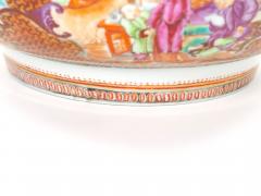 Antique 18th Century Chinese Export Porcelain Famille Rose Punch Bowl - 4552660