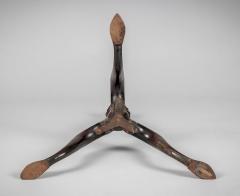 Antique 18th Century George III Mahogany Tilt Top Pedestal Birdcage Tea Table - 3566131