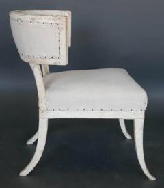 Antique 18th Century Large Gustavian Klismos Chair - 3525151